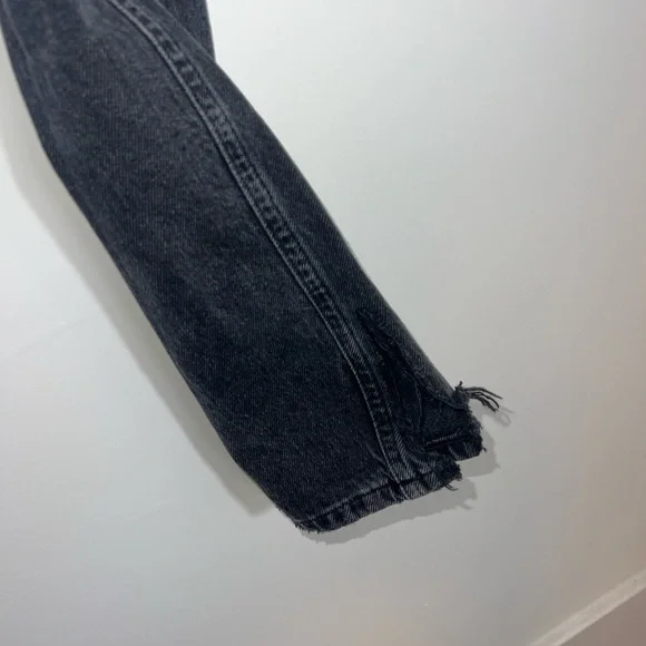 AGOLDE BLACK 90S jeans size 23 - Picture 8 of 15